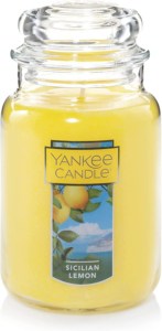 Yankee SICILIAN candle: best scented candles for your living room