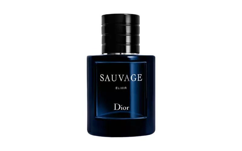 Sauvage Elixir by Dior is shown in the picture during writing the review of perfume.