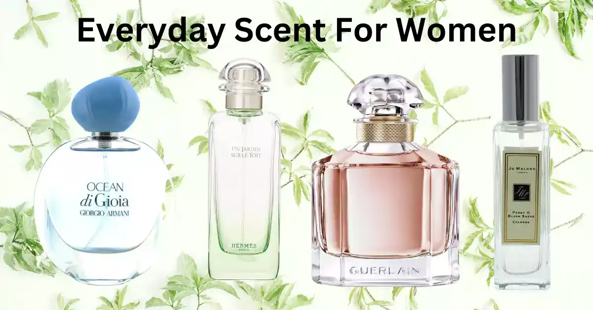 Picture showing everyday scents that women can use as a signature perfume in the article of How Many Perfumes Should A person Have?