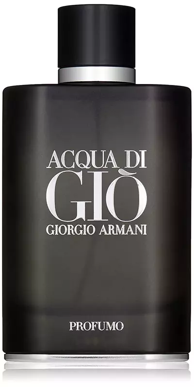 Acqua di Gio Profumo bottle is shown during writing of best summer perfumes for men