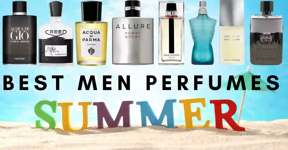 Best Men Perfumes for summer are shown in the featured image