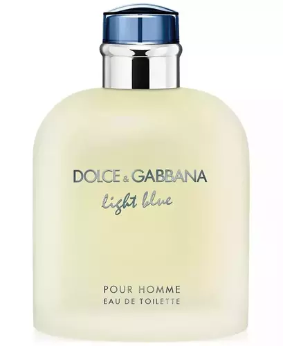 Light Blue Pour Homme bottle is shown which is amongst my list of best summer perfumes for men