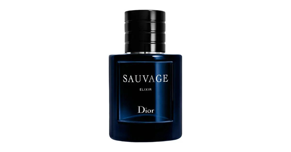 Sauvage Elixir Bottle is shown in black color. it is a 60ml bottle