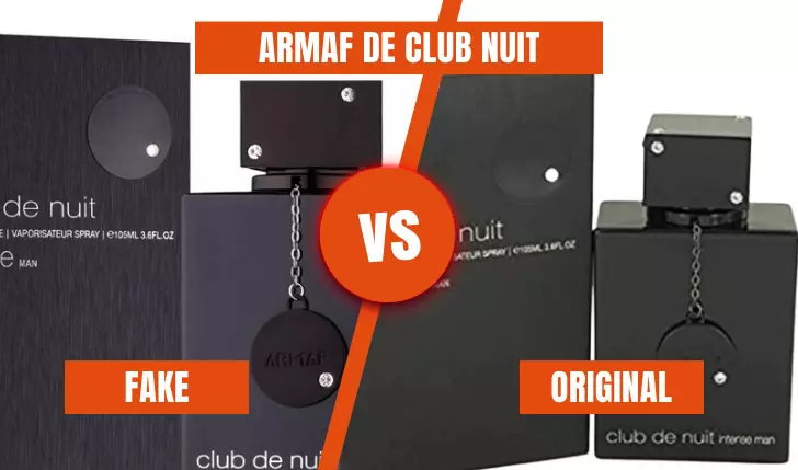 Featured image of real vs fake armaf de club nuit intense man is shown